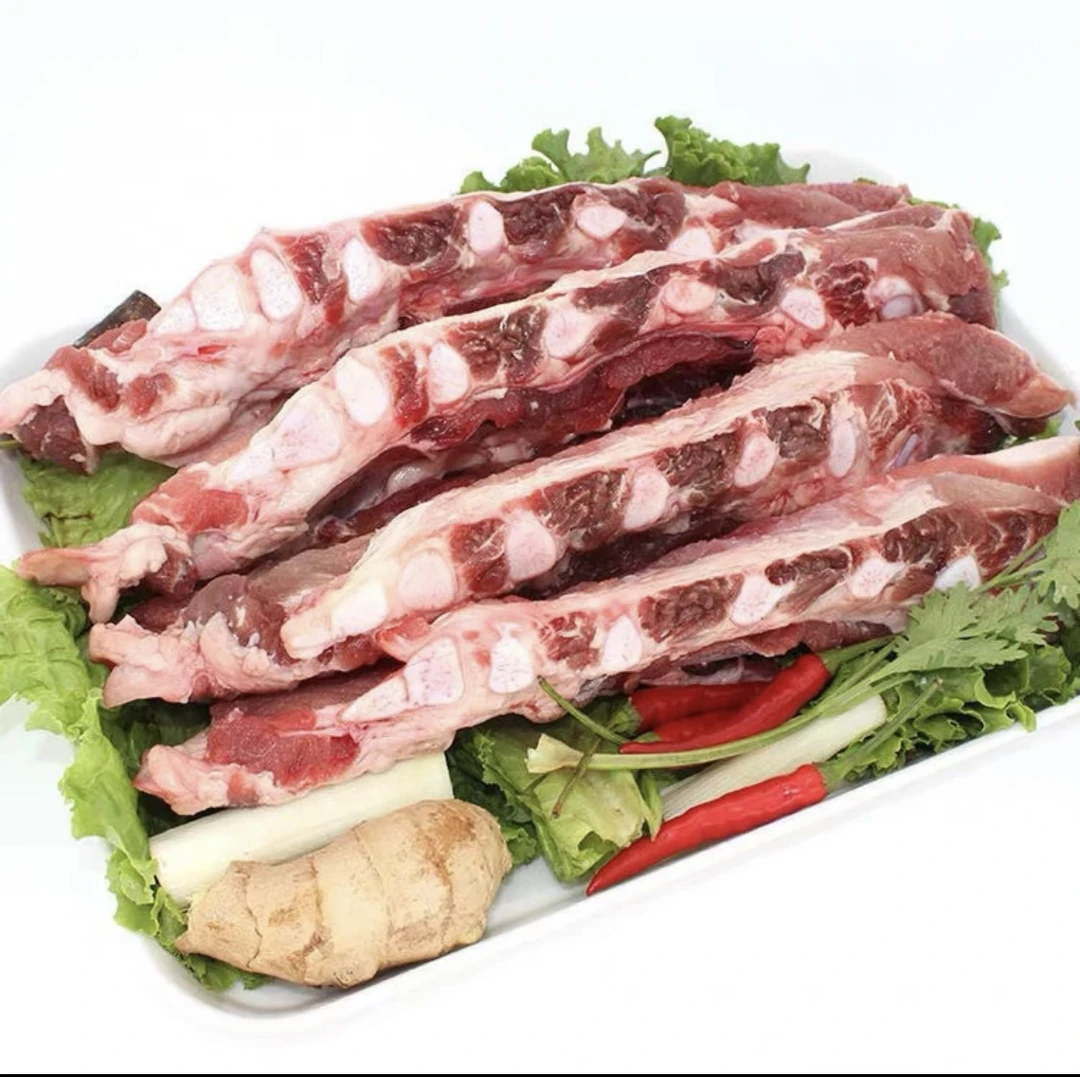 (拍5斤送3斤)排骨边猪脆排带脆骨速冻后发货三分骨七分肉带脊骨