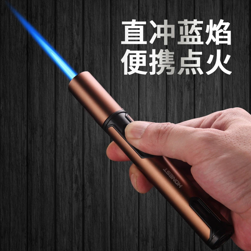 防风直冲打火机雪茄专用喷枪便携式户外大容量打火机