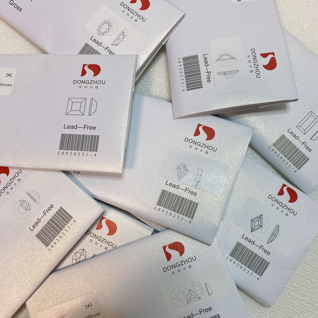 东洲水晶14号【异型】高品质K9美甲钻 彩色手工diy穿戴甲 满5单包邮