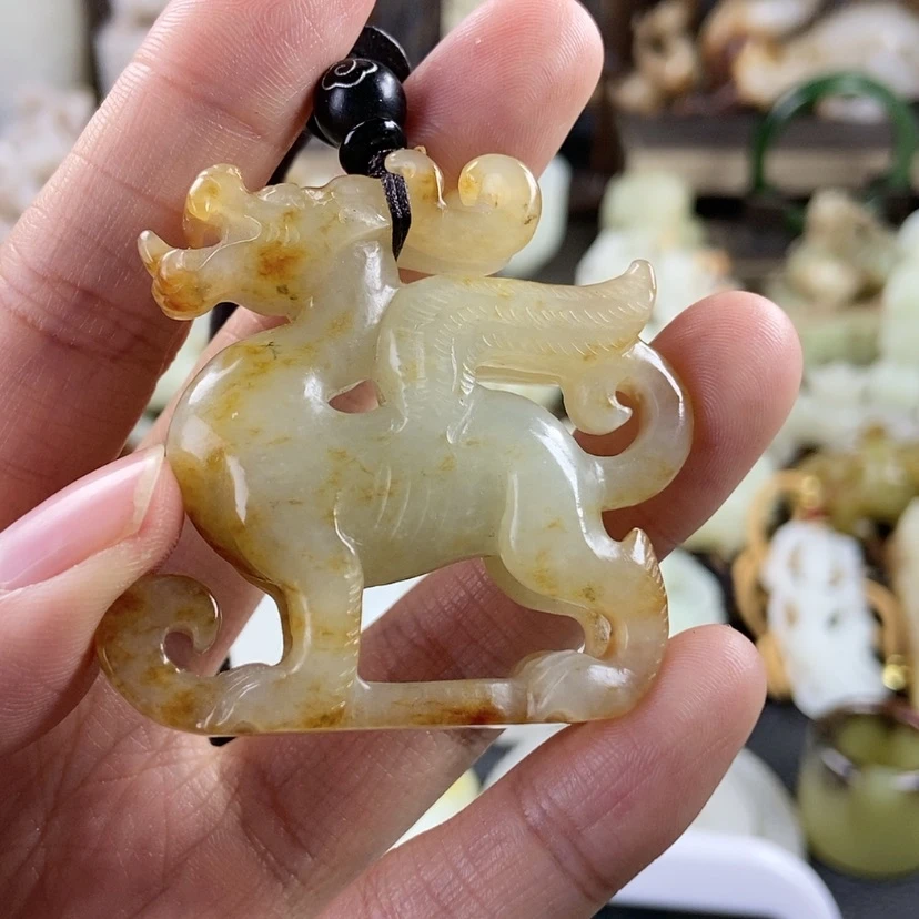 【闪购商品】和田玉挂件未镶嵌格*