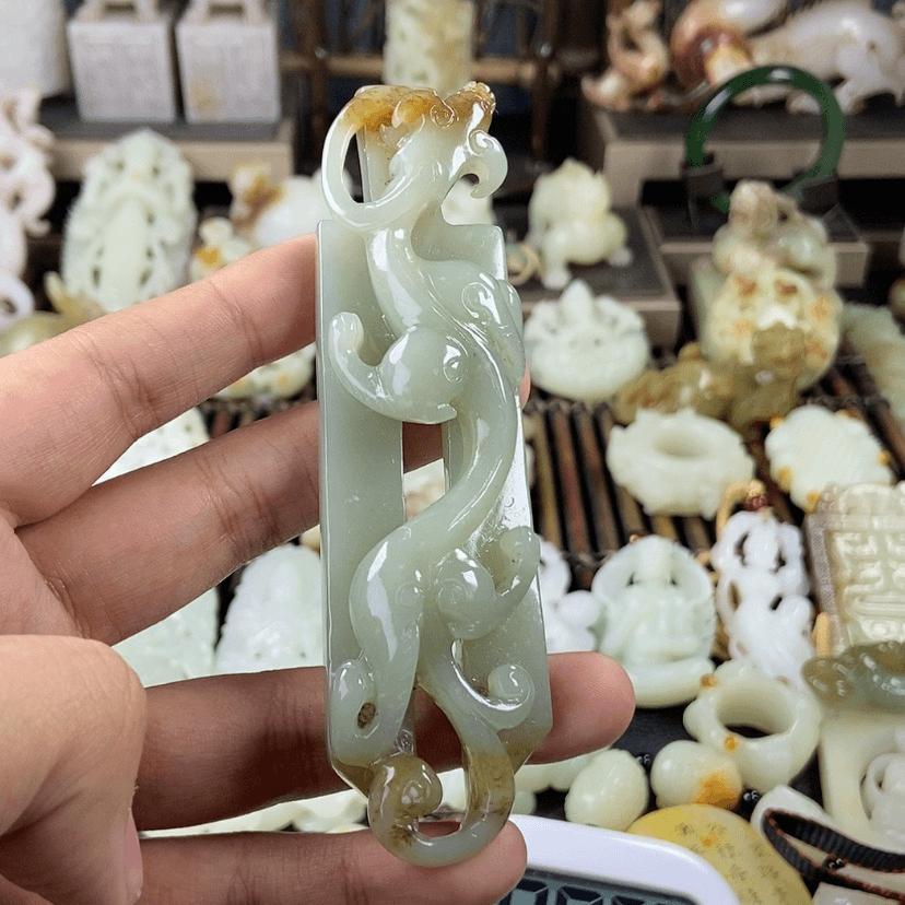 【闪购商品】和田玉把件未镶嵌宜**店