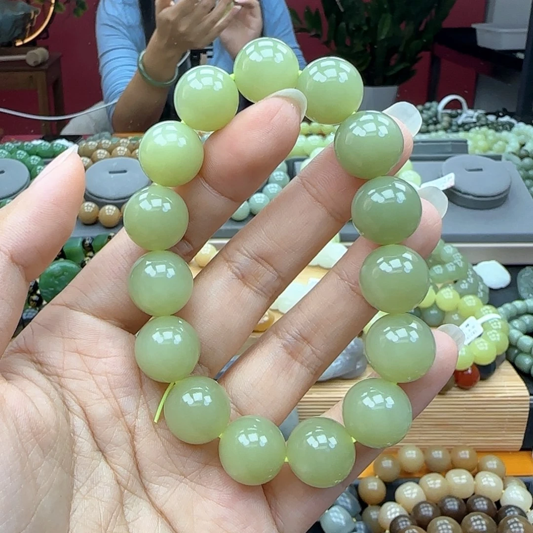 和田玉手链未镶嵌