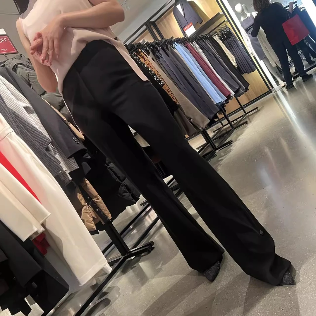 THEORY 美国直邮High-Waist Flare 69%三醋酸西裤N129213R