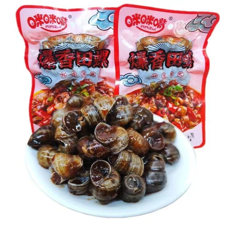 咪咪嘴爆香田螺鲜香辣爽湖南风味香辣味熟食螺丝肉8090儿时零食