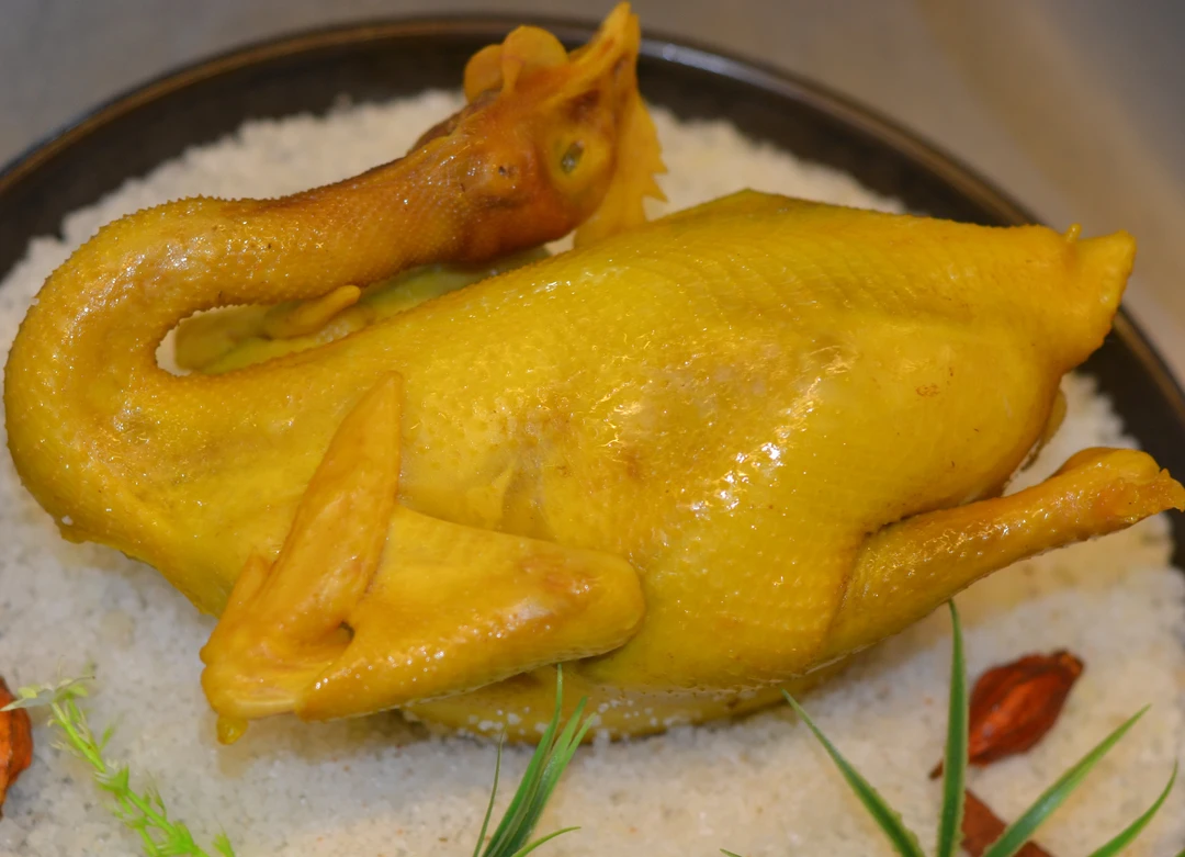原味盐焗鸡真空包装800g-900g即食包邮正宗梅州盐焗鸡农副产品