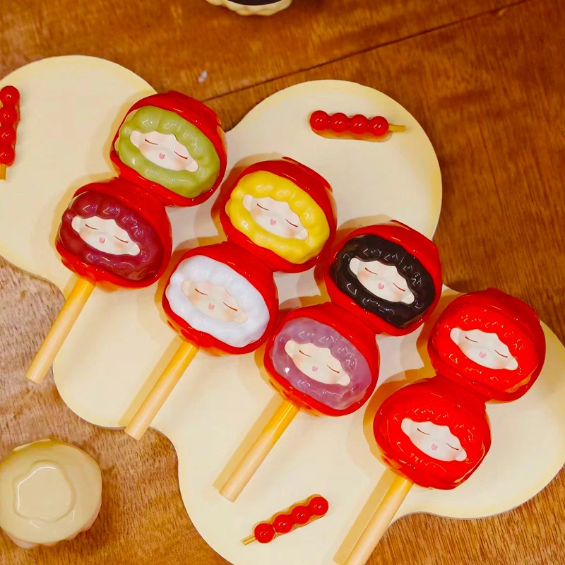 【拆盒】YUMO云梦一口甜MINI冰糖葫芦系列潮玩盲盒手办