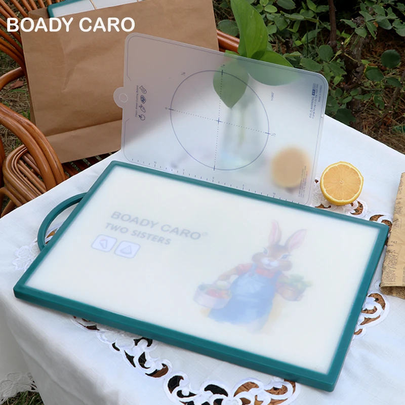 BOADY CARO韩国进口啵可彼得兔姐妹系列菜板大圆尺寸