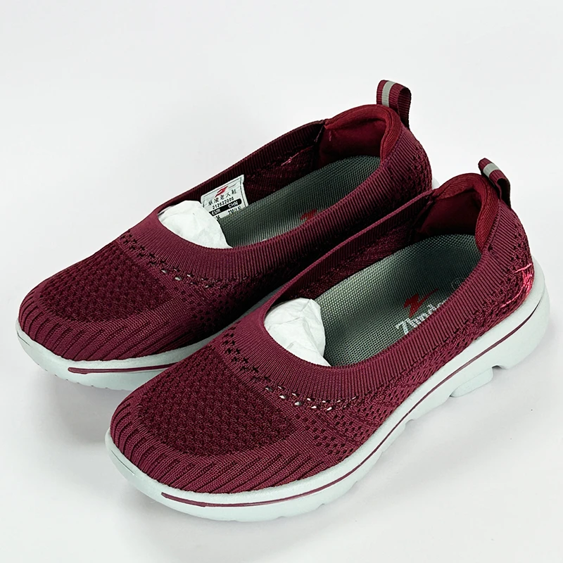 Zlinden/卓凌妈妈鞋一脚蹬厚底防滑耐磨