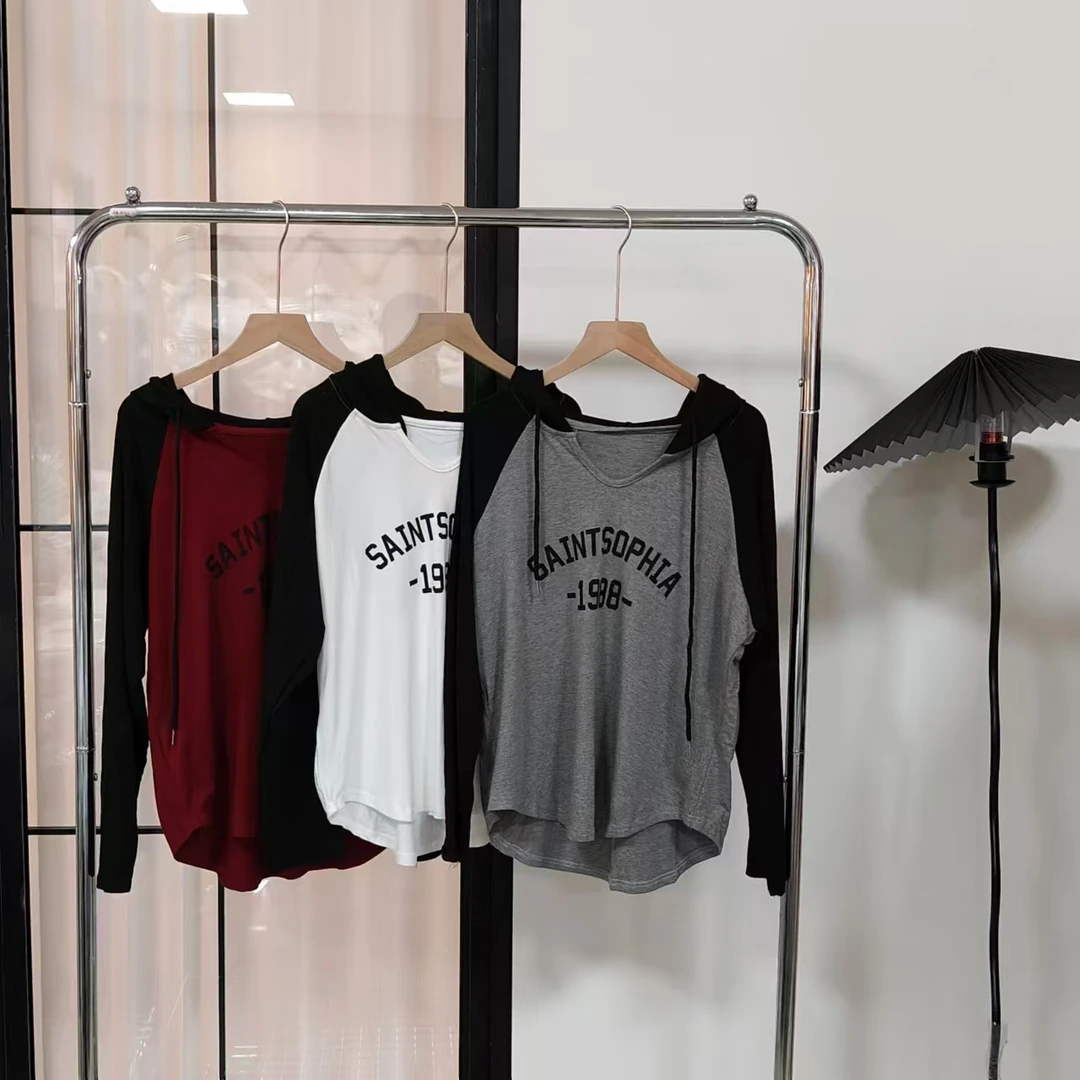 【衣长58】921字母印花辣妹T恤