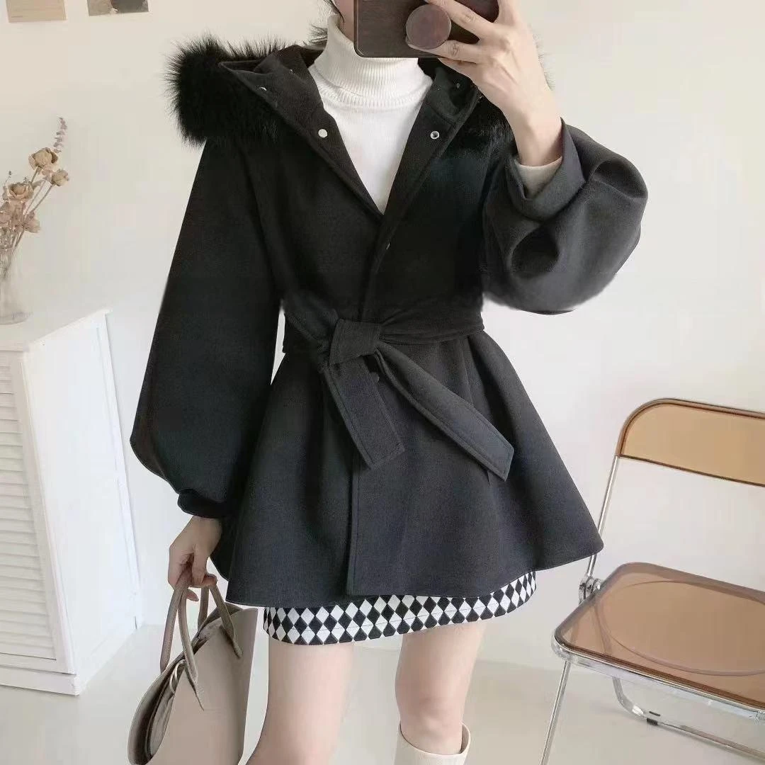 衣长73   8809【时光佳人】夹棉大衣