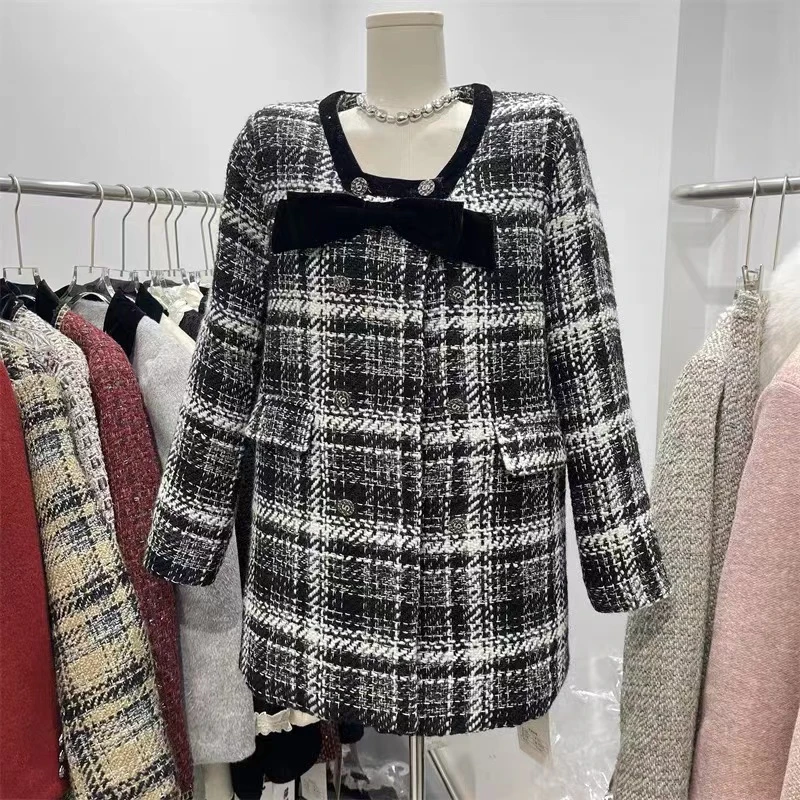 衣长76   8667【在逃公主】香风外套