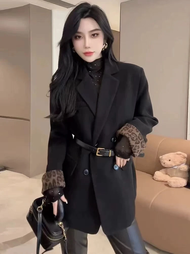 衣长75   552【夜幕降临】加棉西装外套