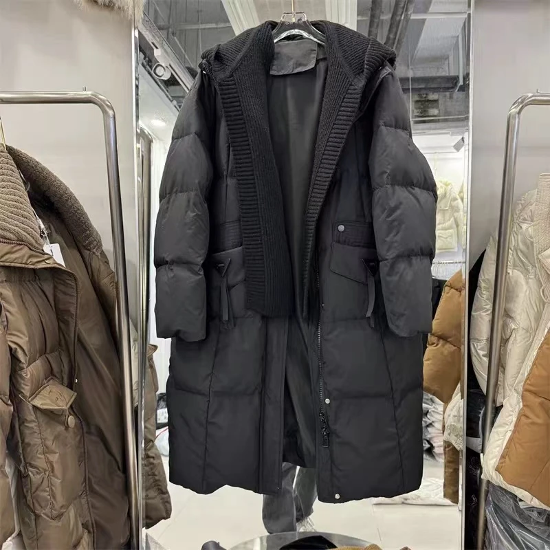 衣长96   614【针织与绒子】加厚外套