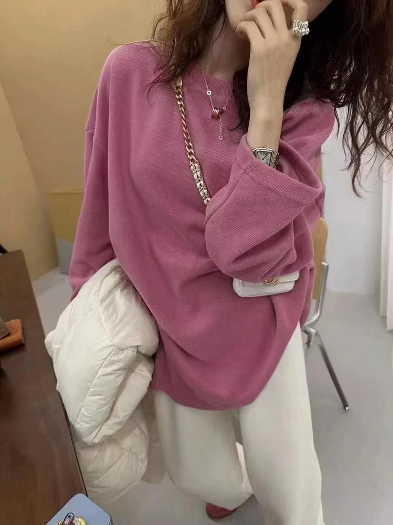 衣长76   8101【蜜桃柠檬茶】加厚T恤