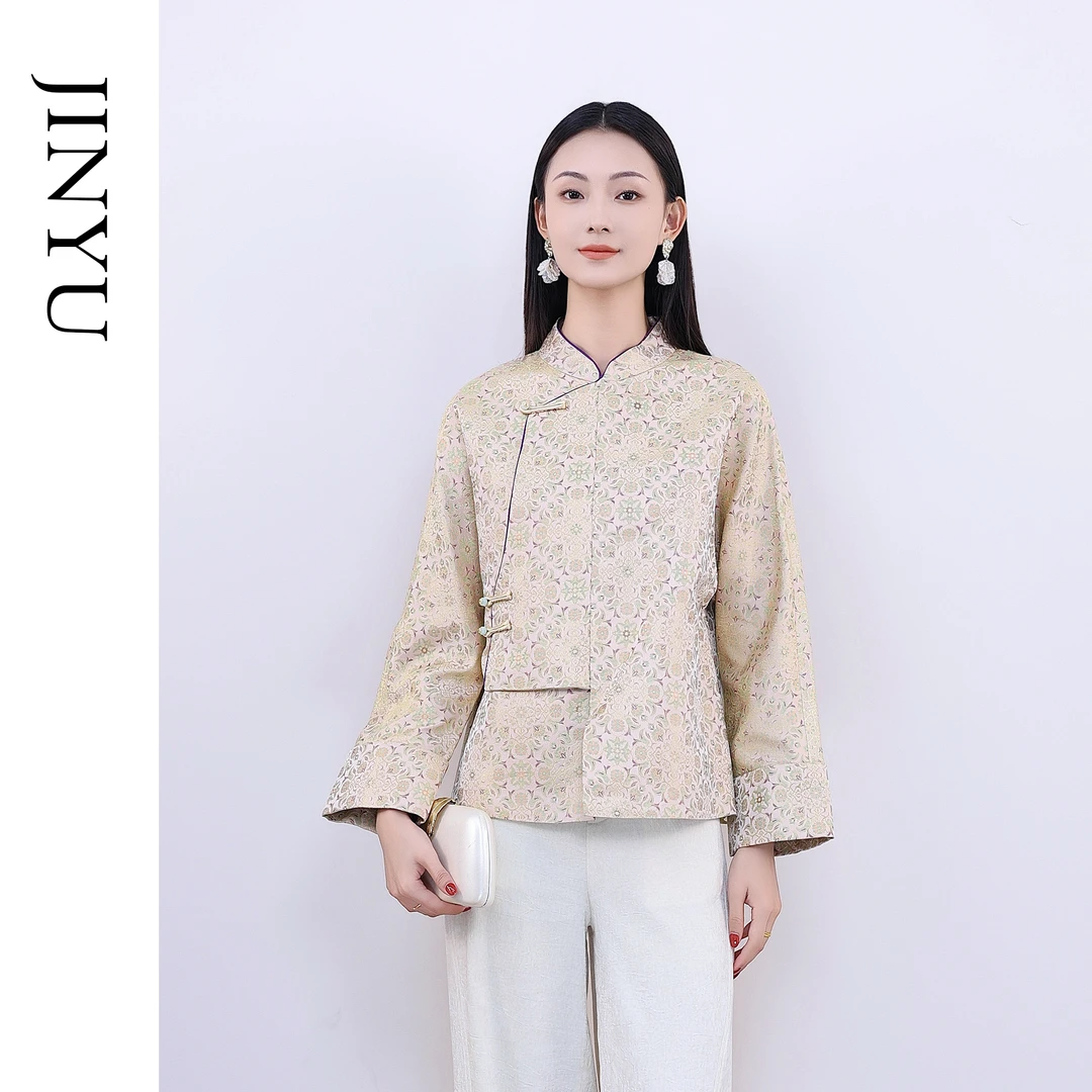 （初承）宋锦非遗新中式上衣外套唐装新中式女装