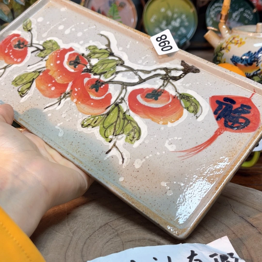 杯素浅陶瓷手工手绘