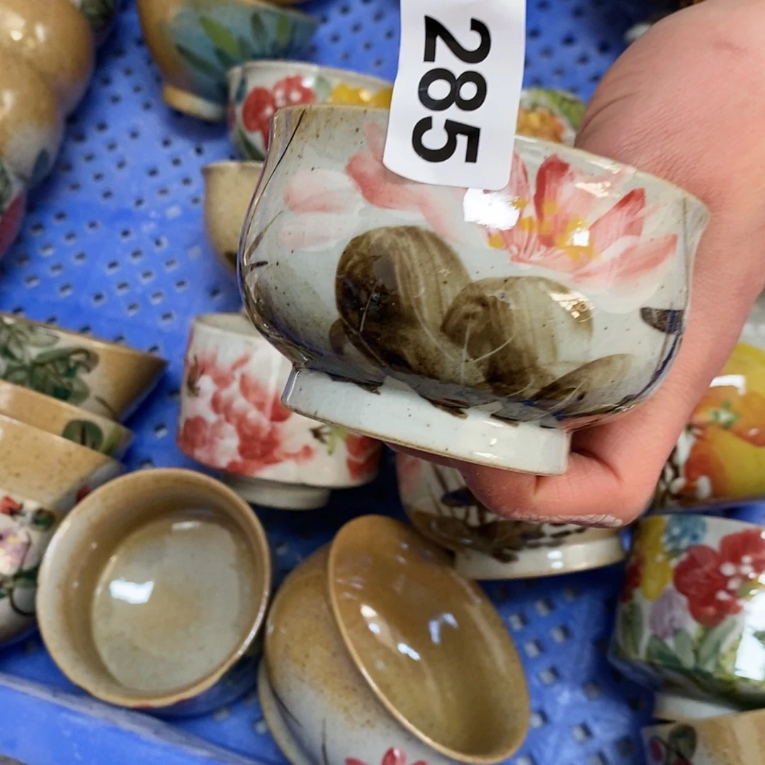 【闪购商品】杯素浅陶瓷手绘作品