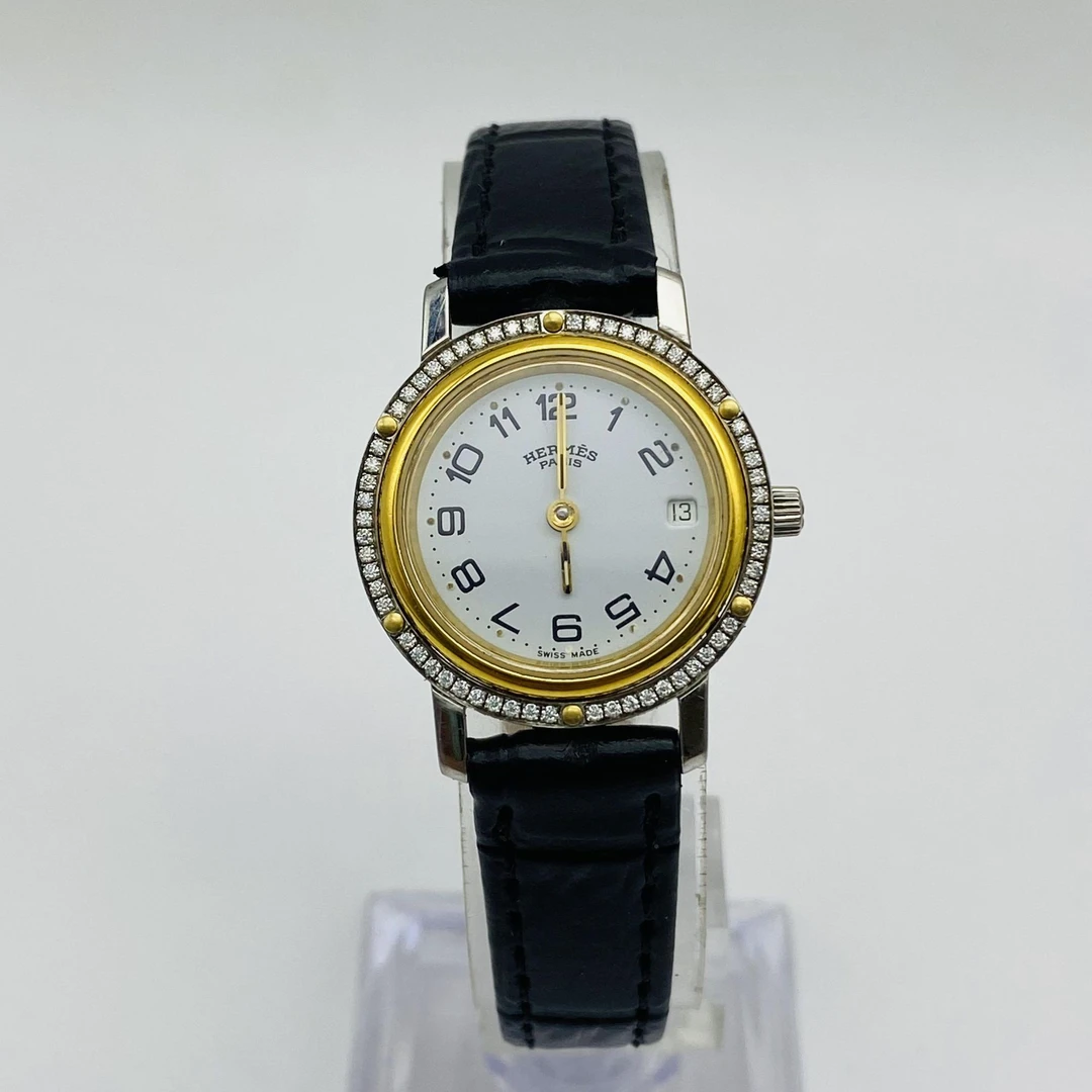95新 Hermes/爱马仕 爱马仕系列/24MM/石英/后镶钻