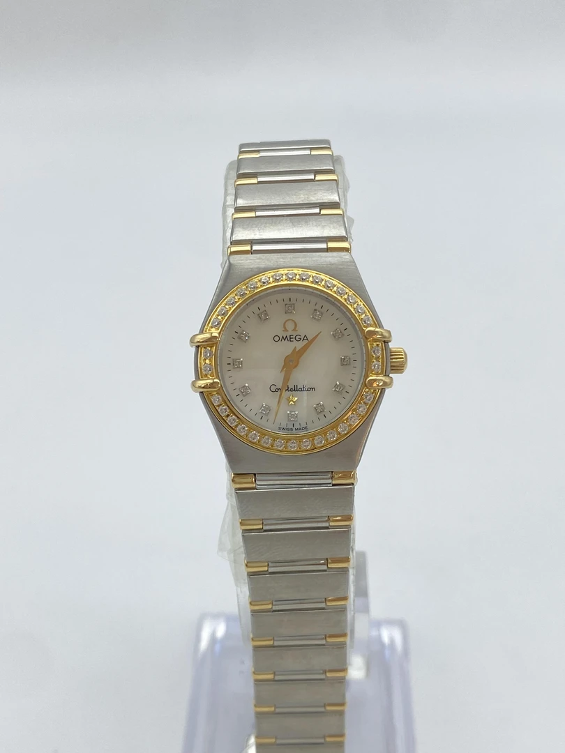 95新 Omega/欧米茄 星座系列/22.5MM/石英/内原钻、外后镶钻