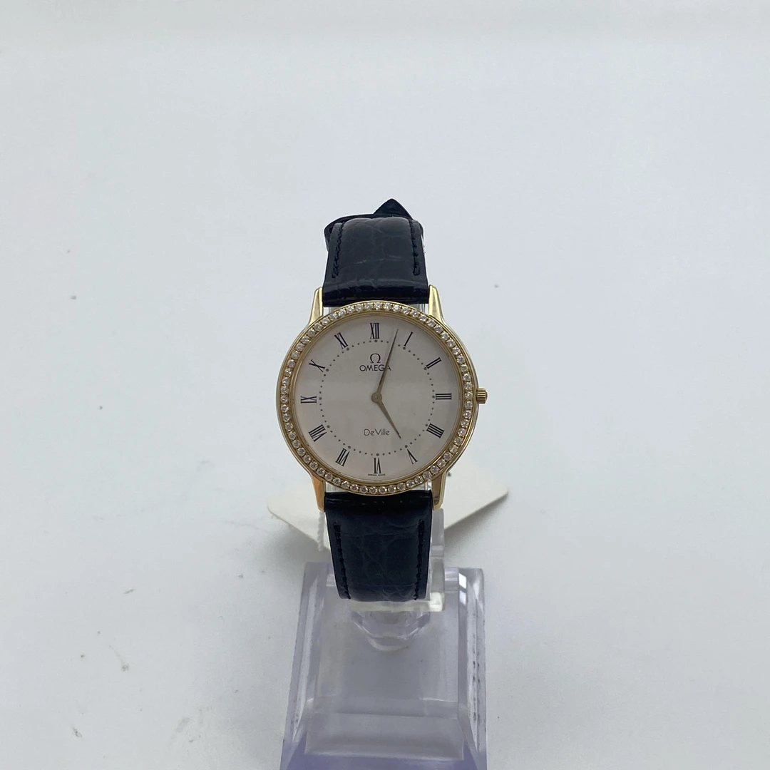 95新 Omega/欧米茄 碟飞系列/32MM/石英/后镶钻