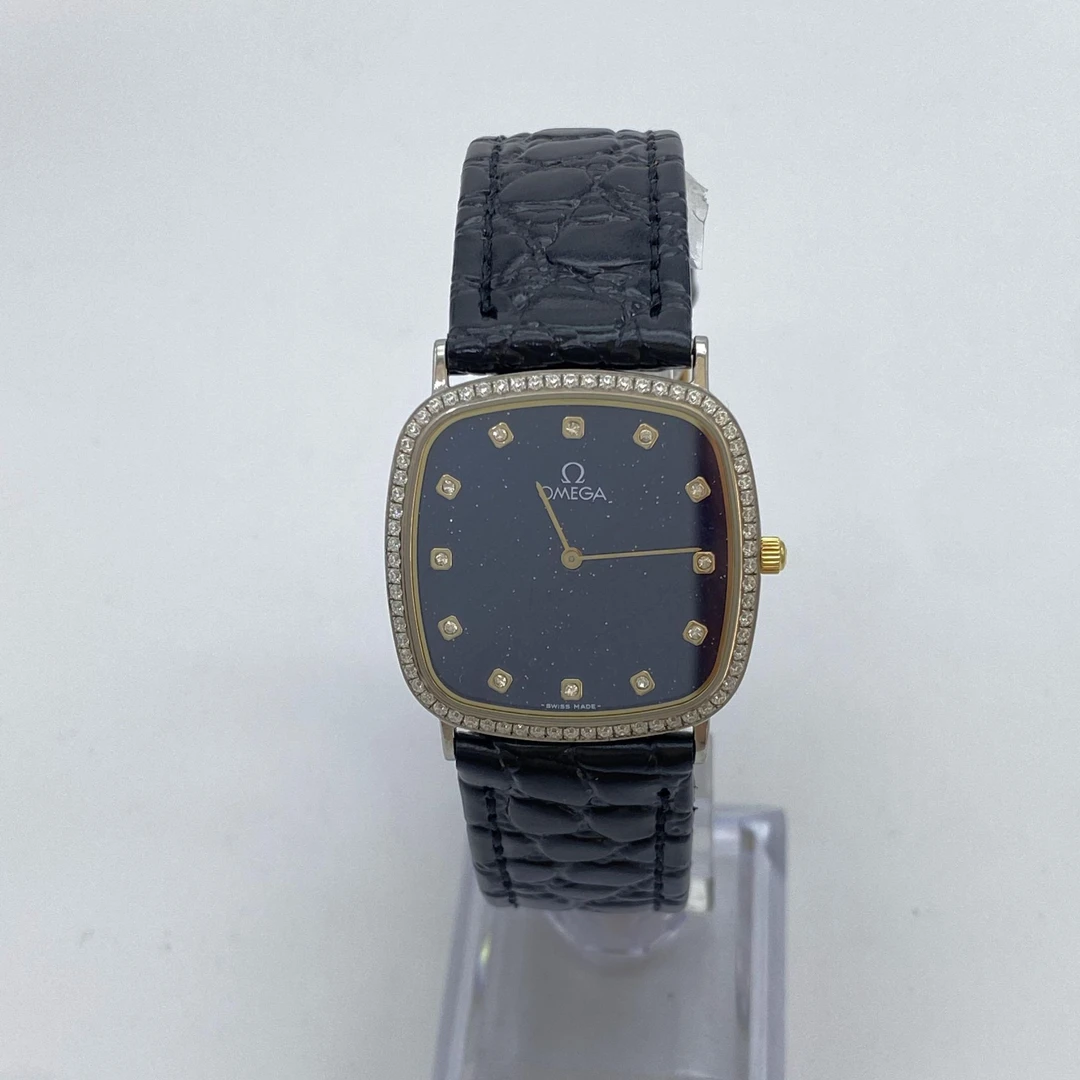 95新 Omega/欧米茄 碟飞系列/32MM/石英/后镶钻