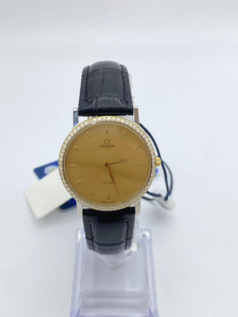 95新 Omega/欧米茄 碟飞系列/32MM/石英/后镶钻