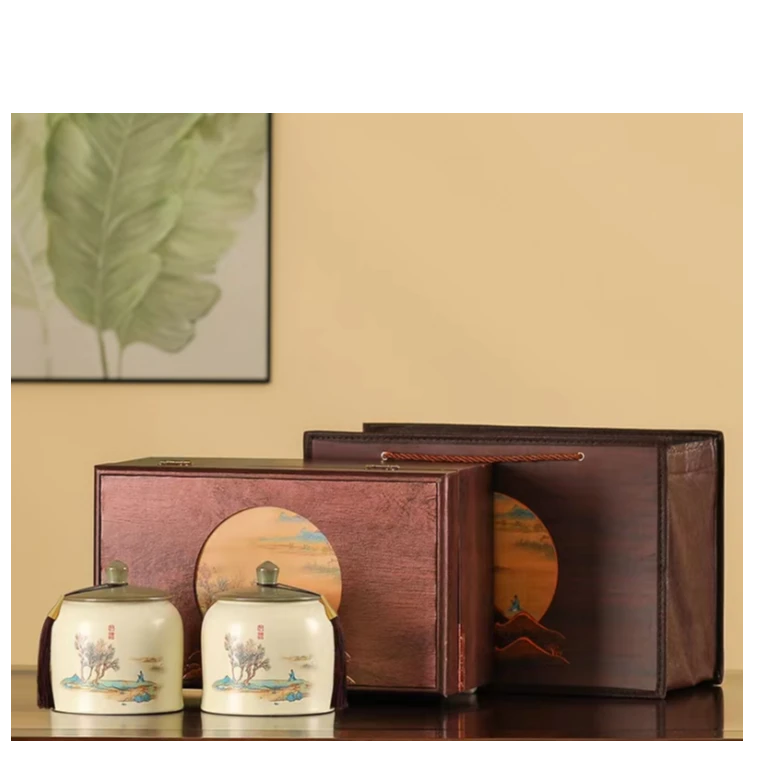 德邦快递送货上门【山水情缘】碧螺春 高端茶叶礼盒装