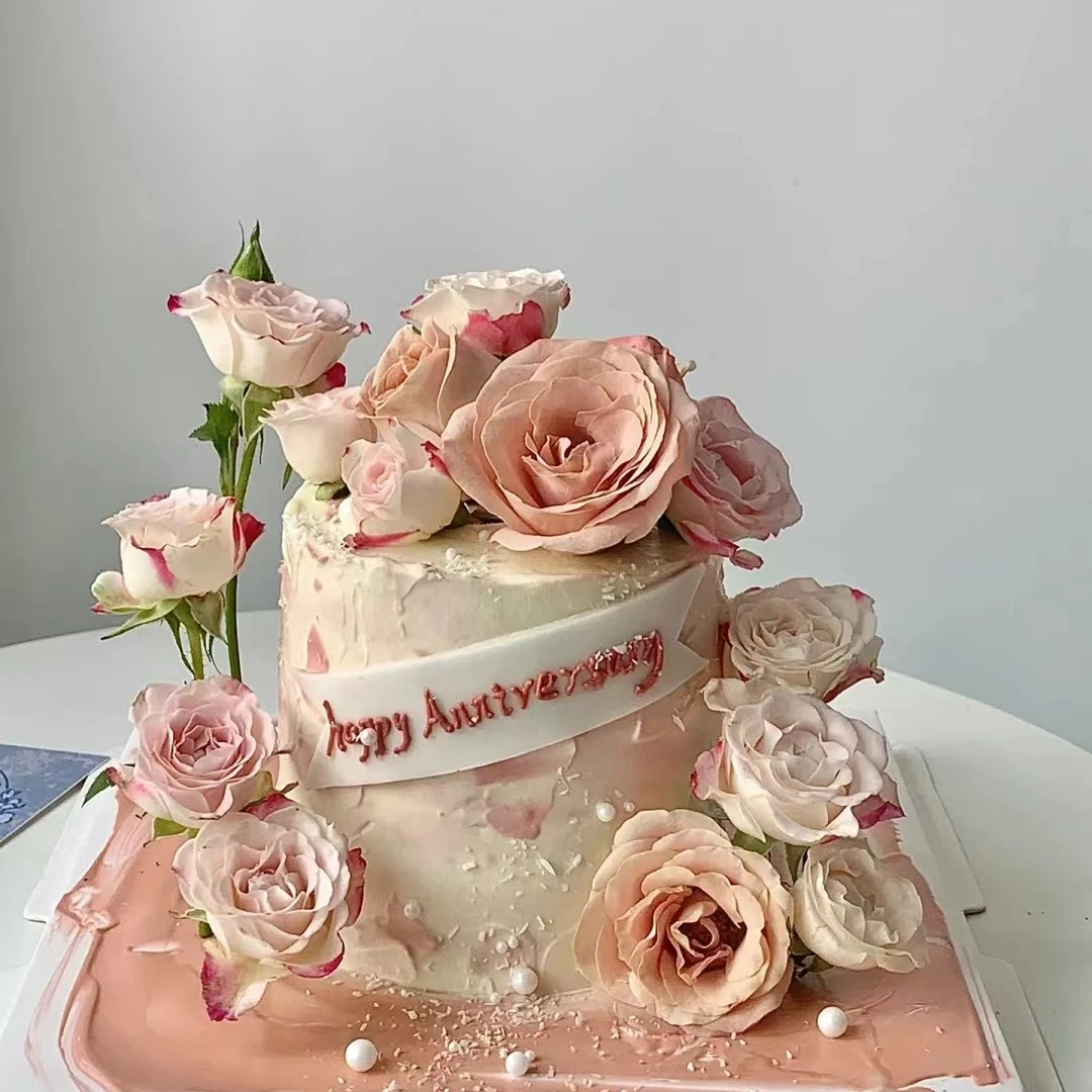 网红女神妈妈女友鲜花生日蛋糕同城配送全国北京上海广州深圳杭州