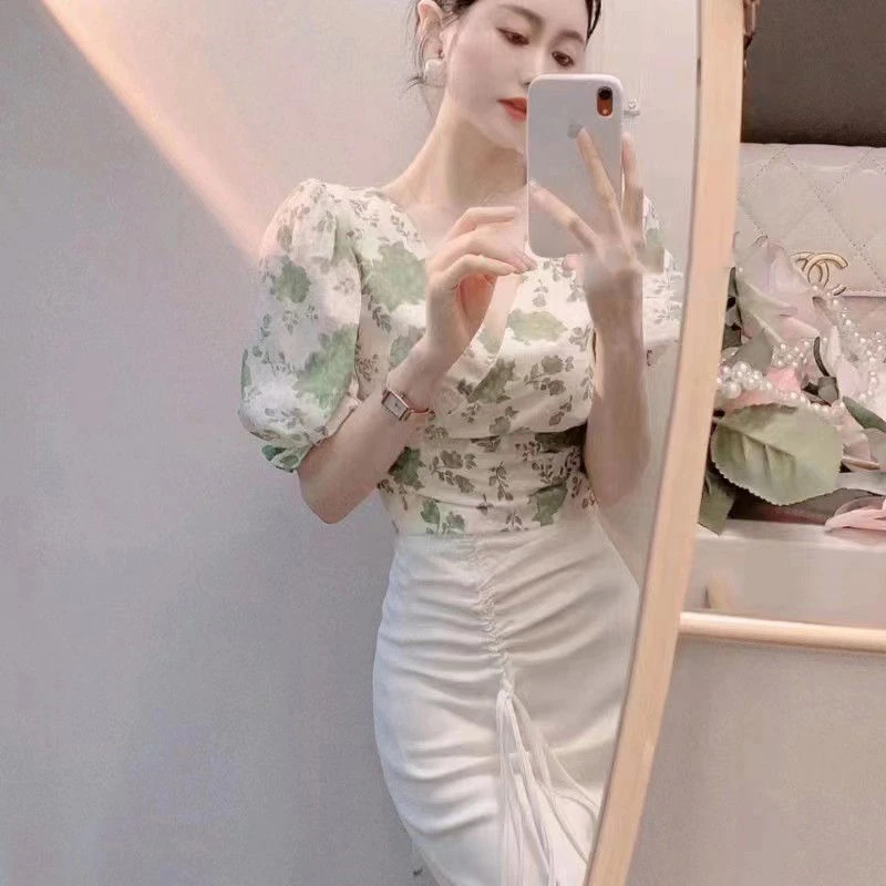 夏新韩小香套装女气质名媛高级感时尚洋气御姐轻熟风半身裙两件套