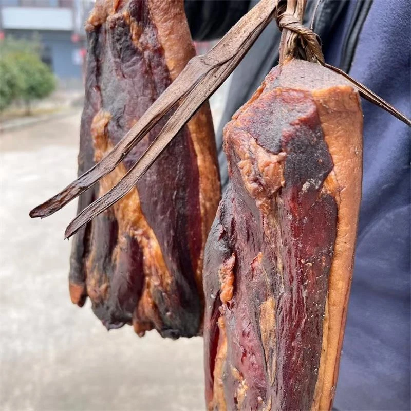 湖南【刘嘎公】烟熏后腿腊肉 （直播现称）