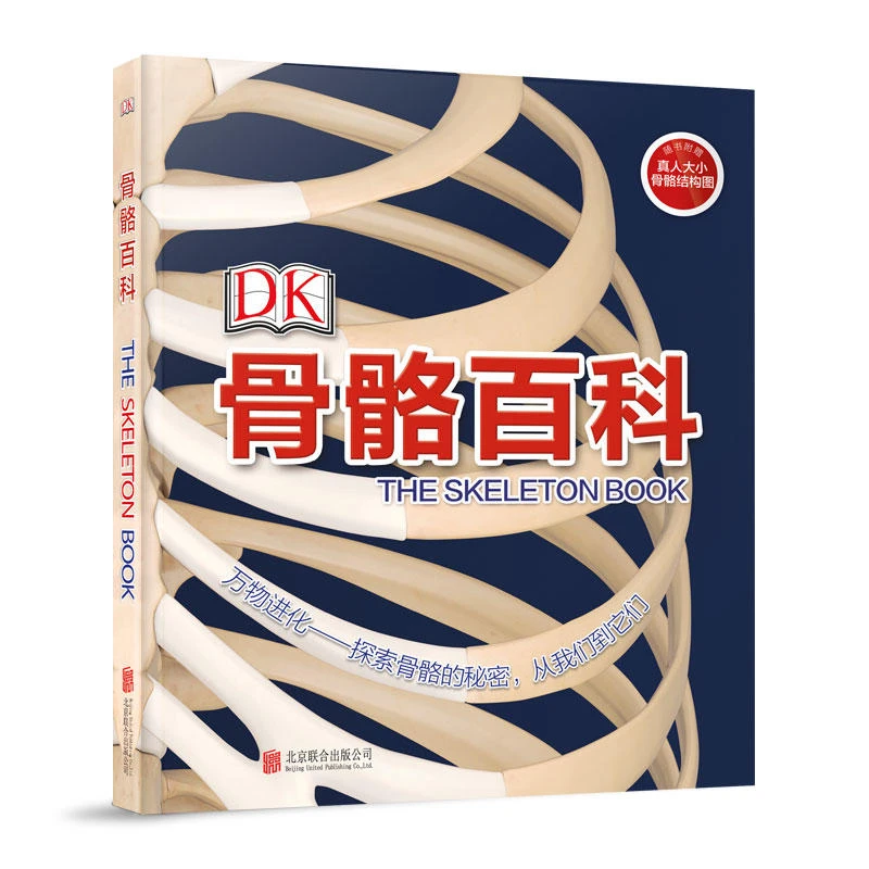 DK骨骼百科_英国DK公司_北京联合出版有限公司,正版现货【微瑕】