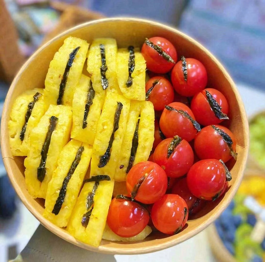 凤梨番茄乌梅双拼约500克