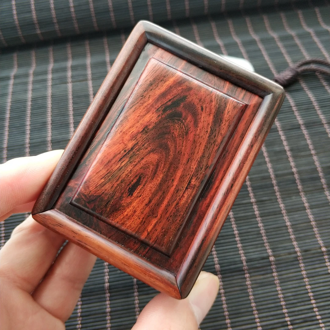 大红酸枝 小长方盒 手把盒 收纳小木盒 精致小巧 大福利