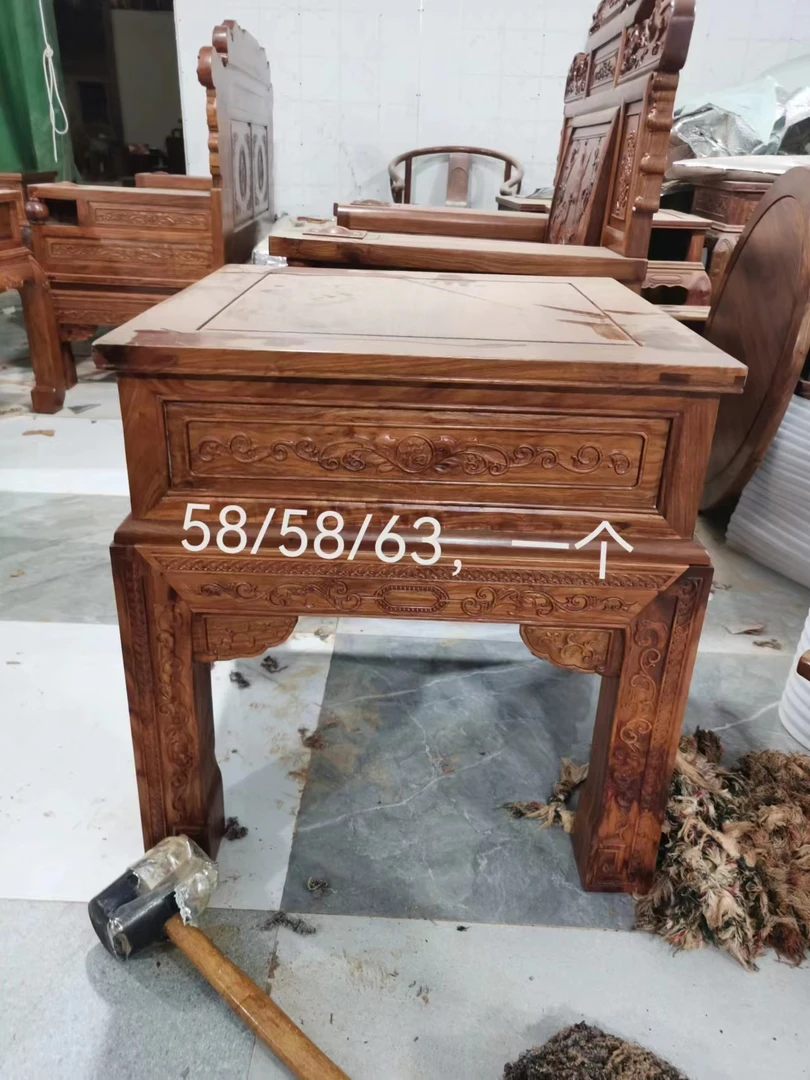 红木沙发角几花几