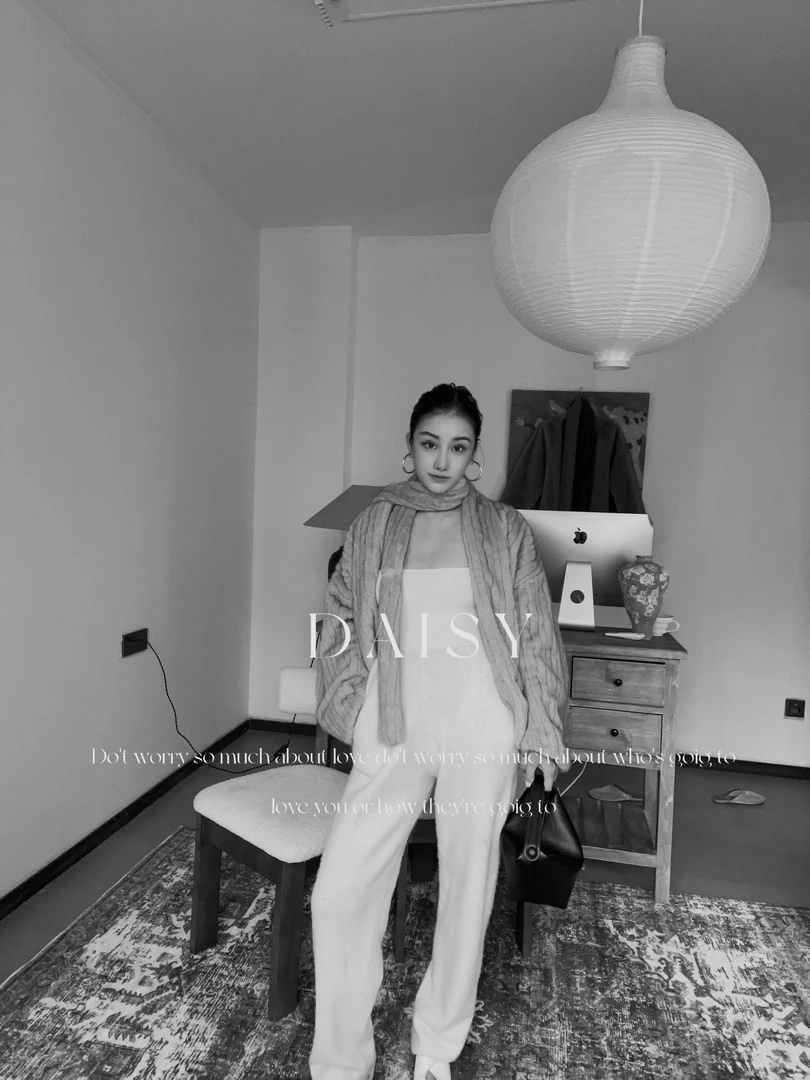 Daisy 小众设计抹胸针织连体裤