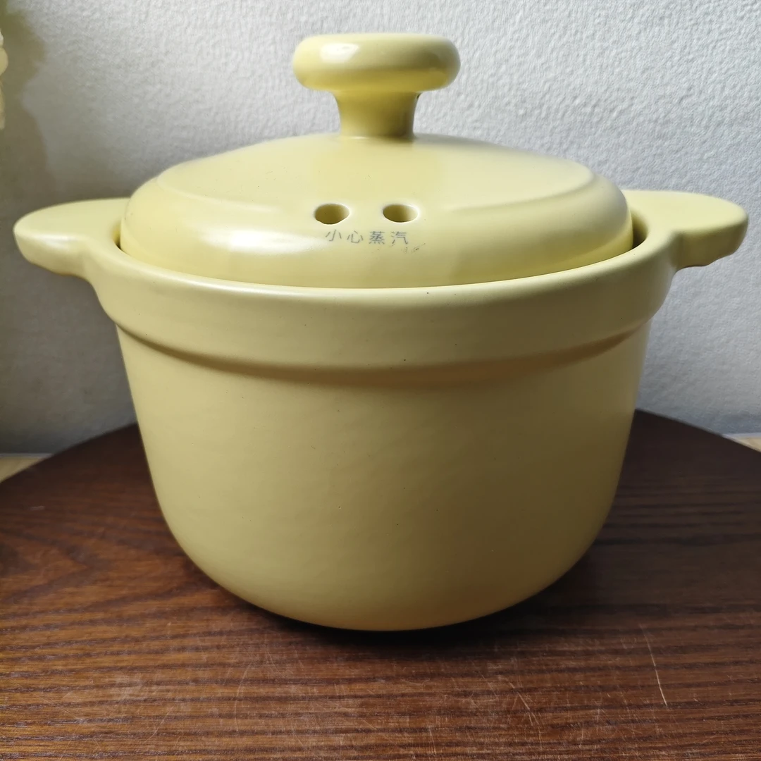 家用1.3升砂锅煲汤炖菜耐高温陶瓷砂锅可以明火微瑕凑满20元包邮