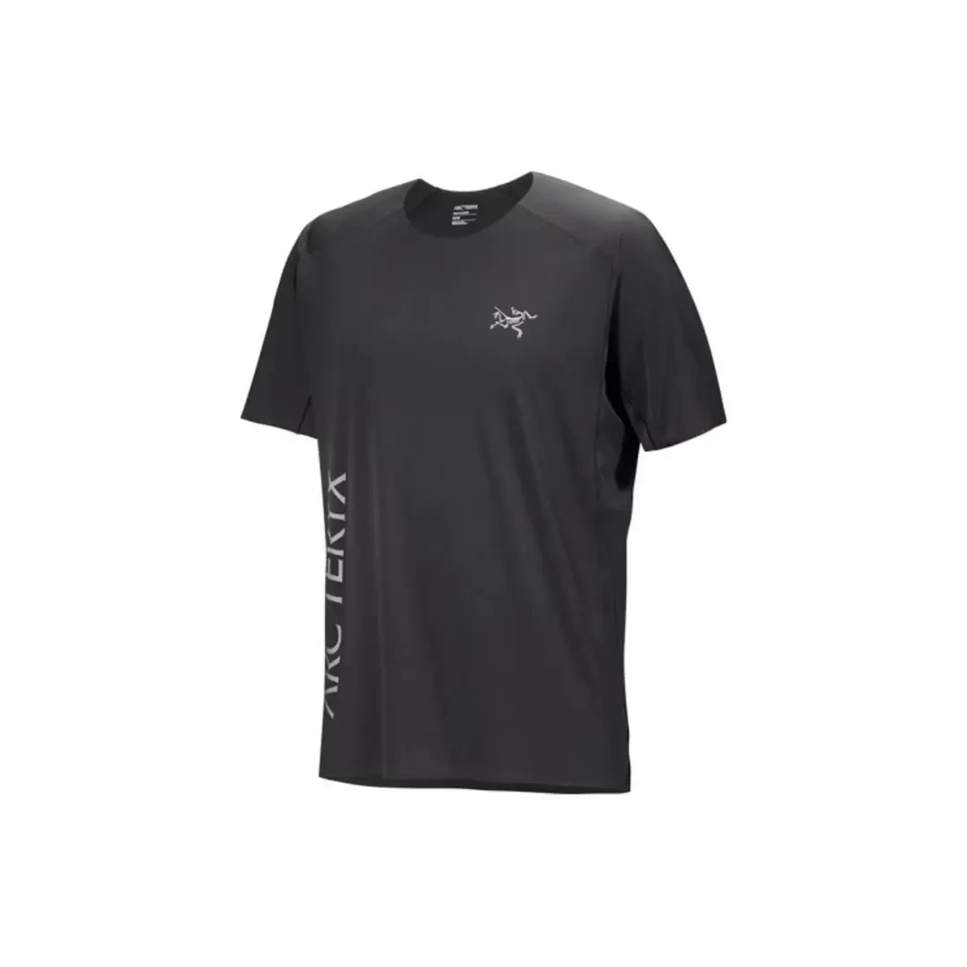 ARC'TERYX/始祖鸟Norvan Downword 字母Logo印花圆领短袖 正肩T恤