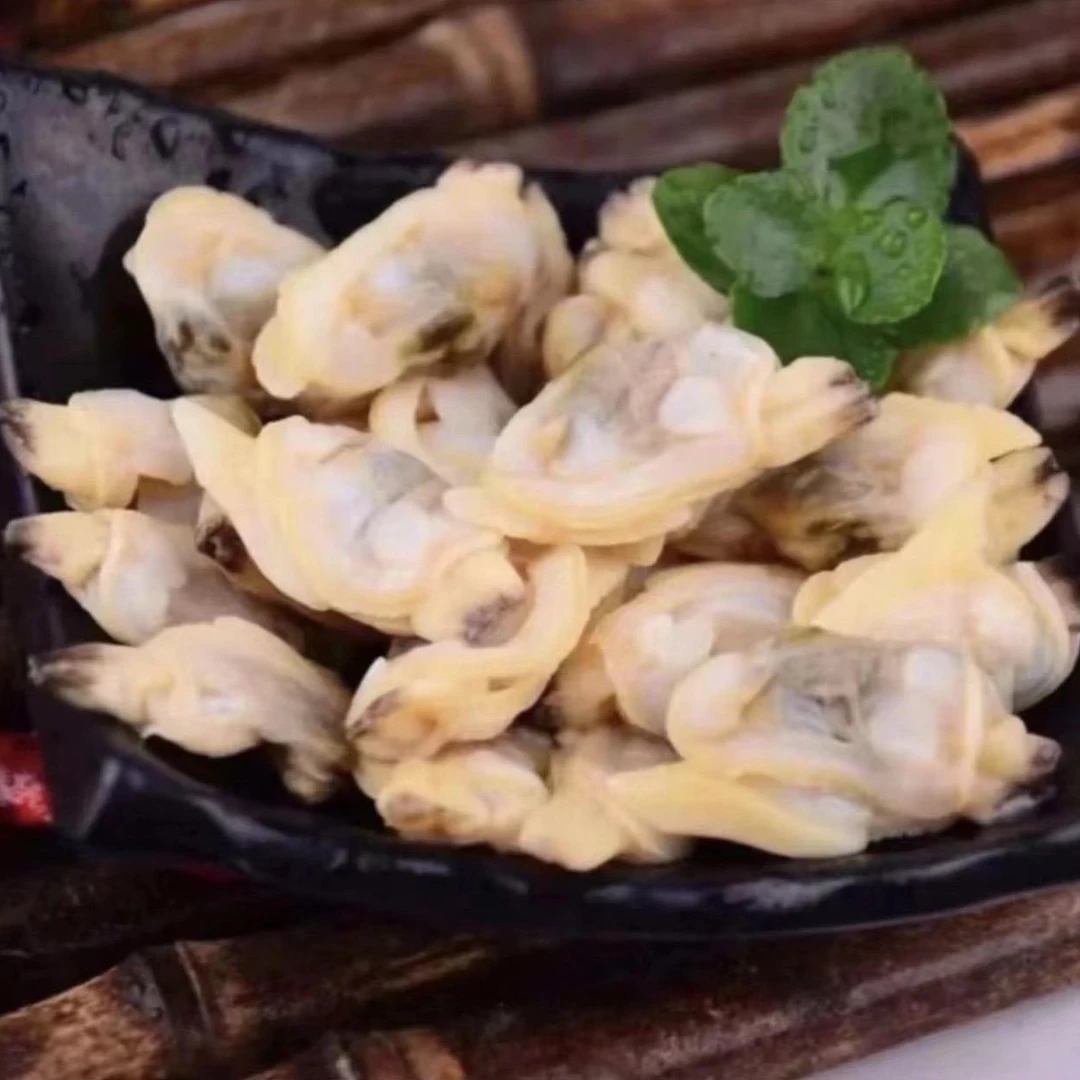 连云港发货  精选速冻个大去壳无沙  新鲜花甲肉 500g/包*4包