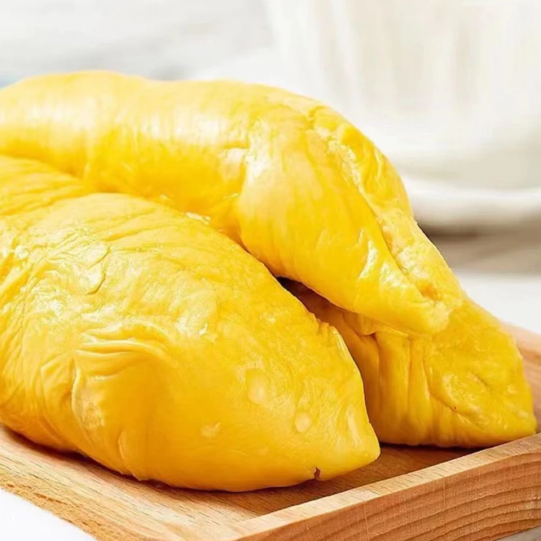 金枕榴莲 液氮冷冻榴莲肉果肉清甜 A果 1200g/盒