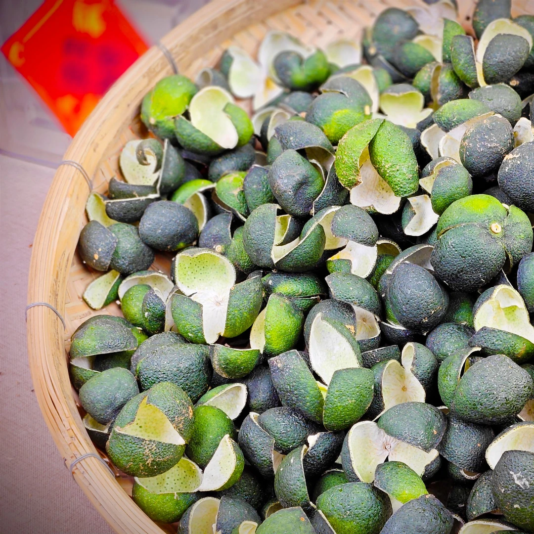 2025年天马陈皮老树圈枝三花青全生晒