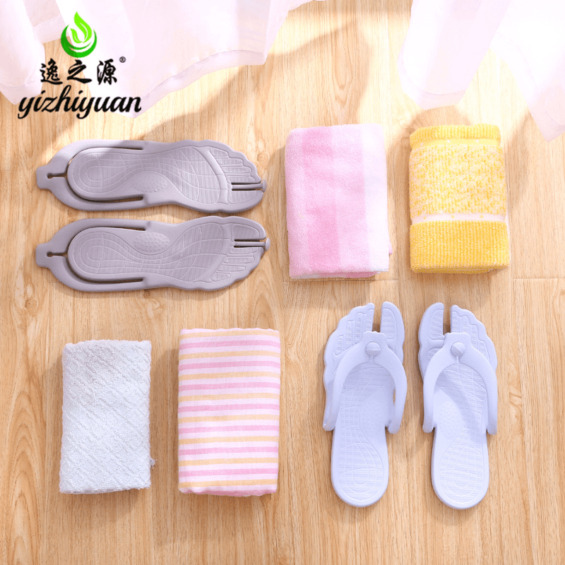 折叠拖鞋旅行出差便携折叠情侣沙滩网红抖音人字拖酒店洗澡防滑拖