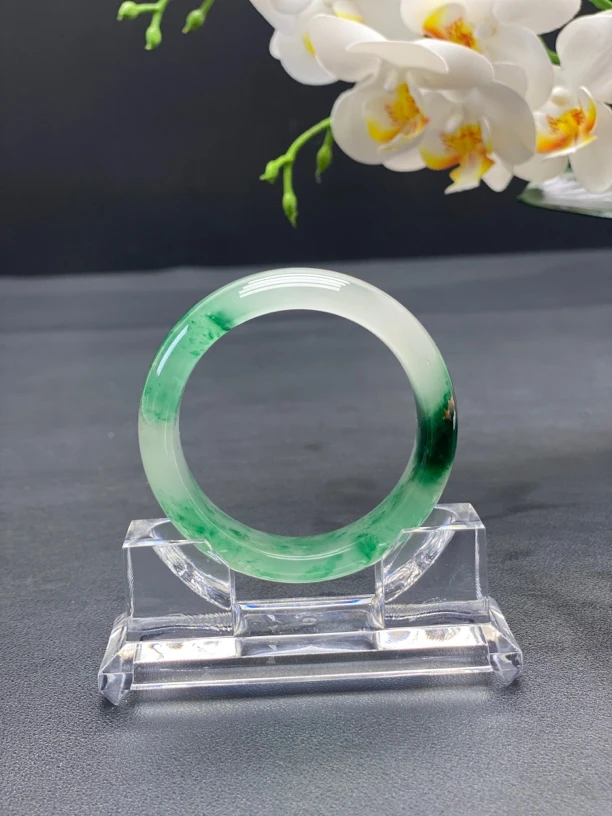 天然A 货独龙玉高冰飘花，工厂源头店