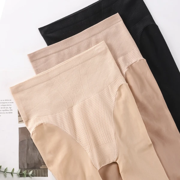 高腰提臀水光袜薄款春秋连裤袜防勾丝光腿神器裸感连袜肉色打底裤