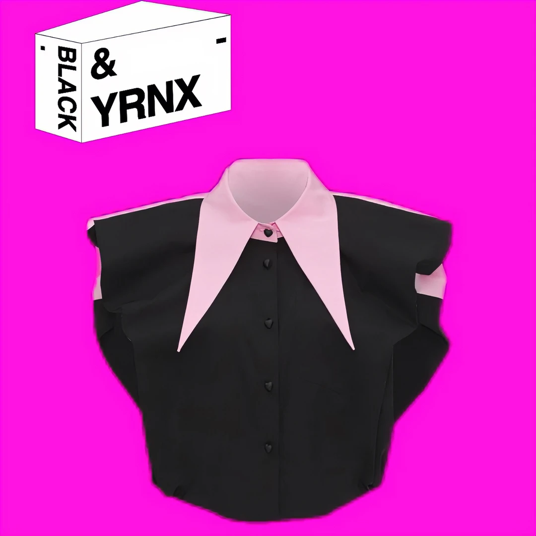 YRNX/伊然納暄【翻糖】小众设计师原创款无袖桃心小衬衣