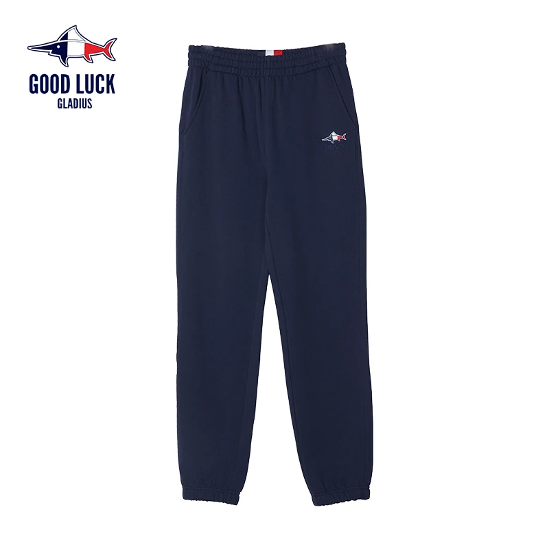 GOOD LUCKBLUE蓝鲨秋季新款休闲裤百搭时尚长裤男女同款-CR2G302
