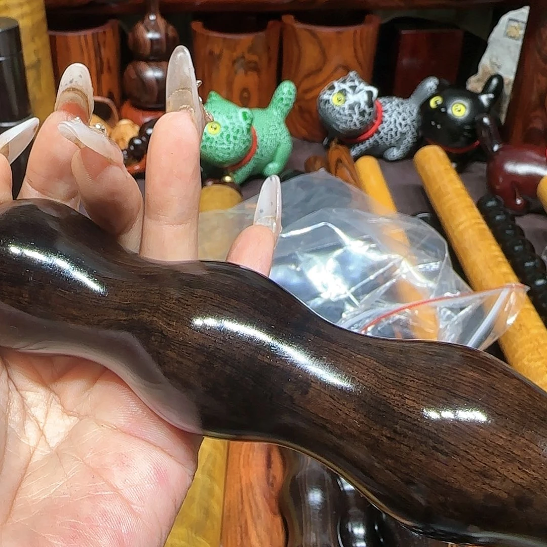 木张*民千年乌木紫光檀一物一拍