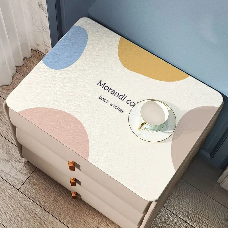 床头柜垫子硅藻泥耐磨冰箱茶几桌布桌垫洗衣机电视柜盖布耐用防护