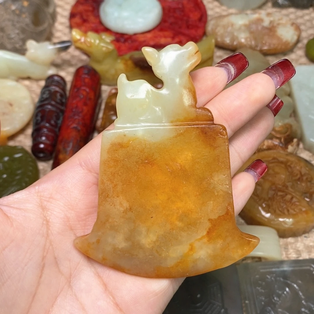 白玉菩提吊坠白玉菩提白玉菩提摆件