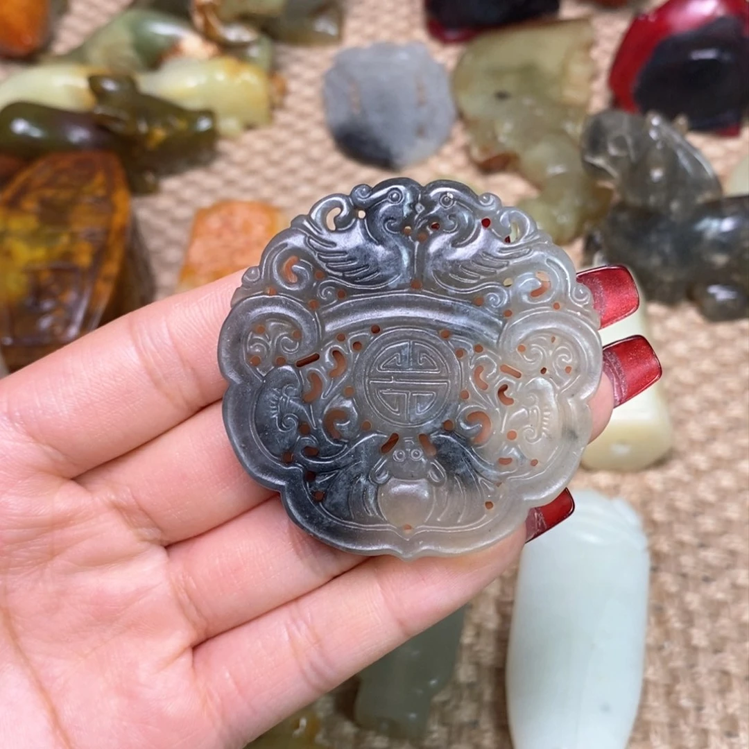 白玉菩提吊坠白玉菩提白玉菩提摆件