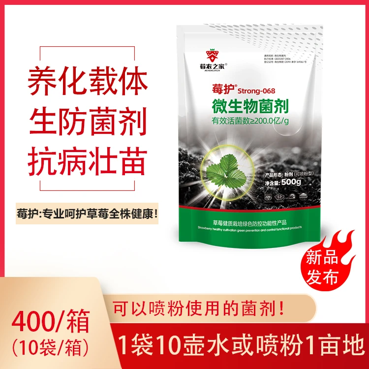 莓护 喷粉 抗病微生物菌剂